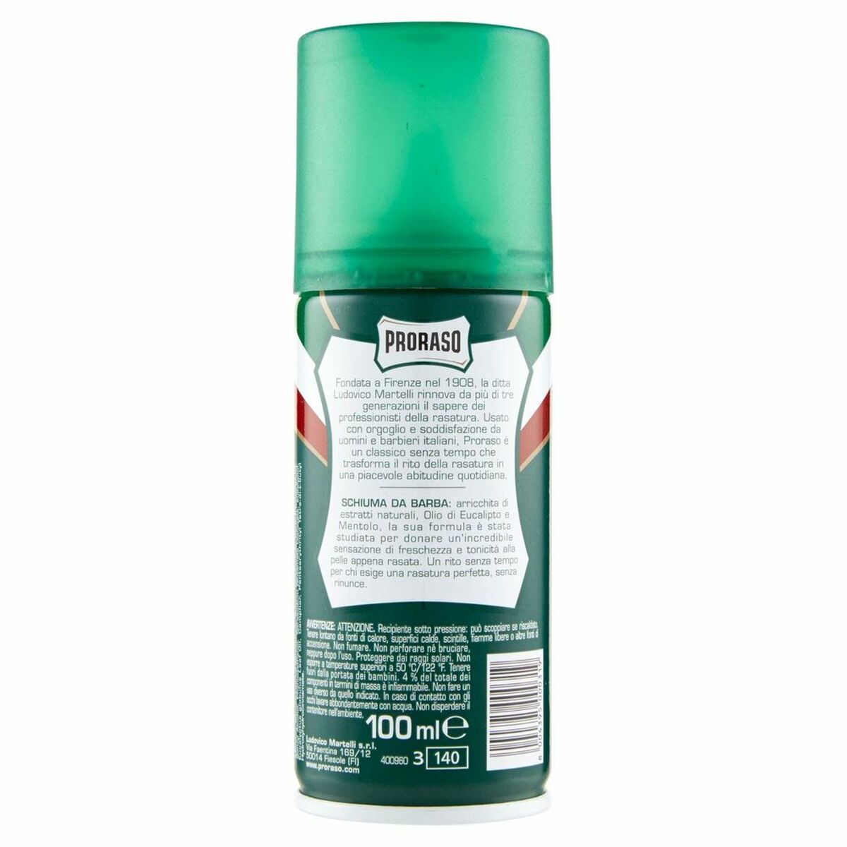 Spumă de Bărbierit Proraso Refresh Eucalyptus
