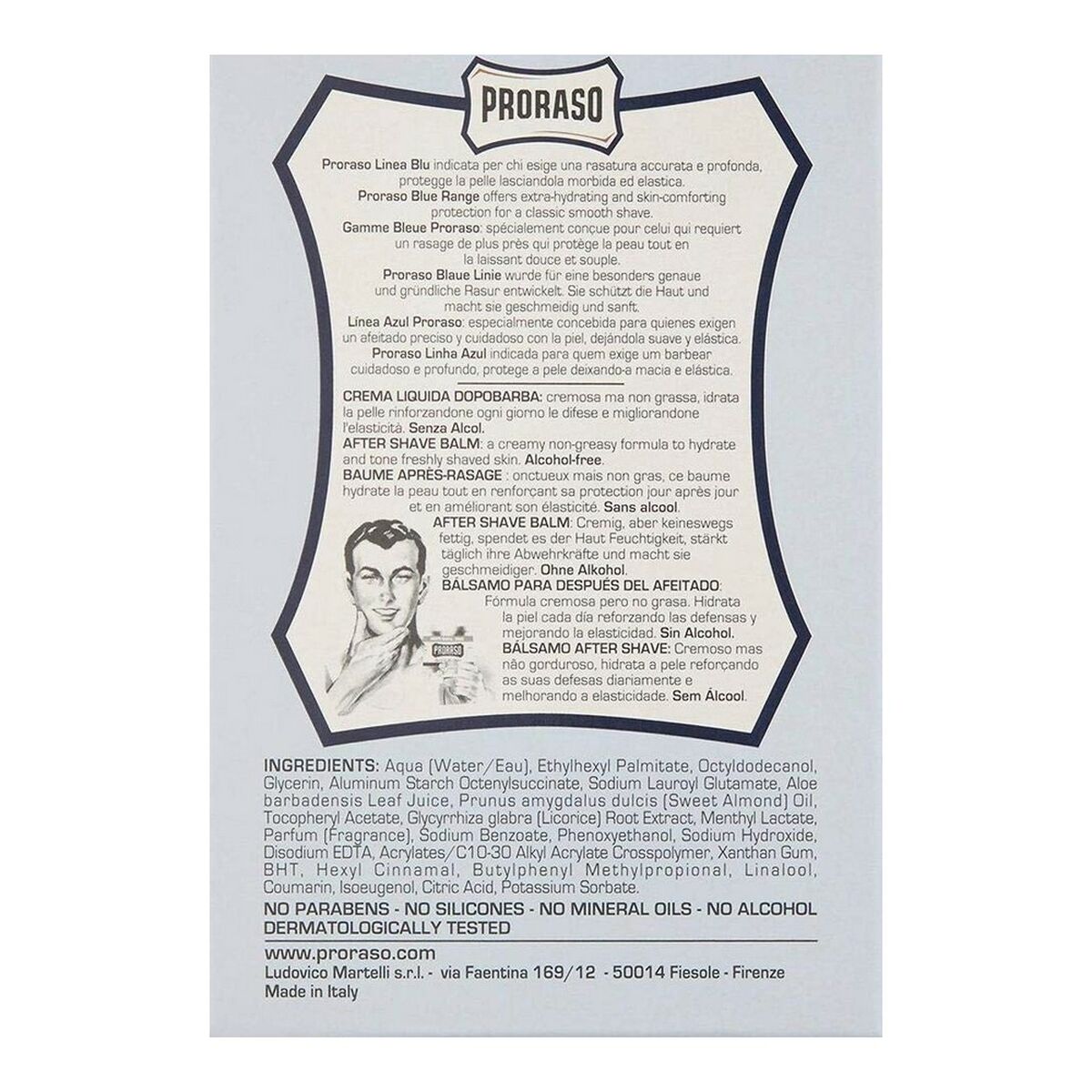 Balsam după ras Proraso Blue