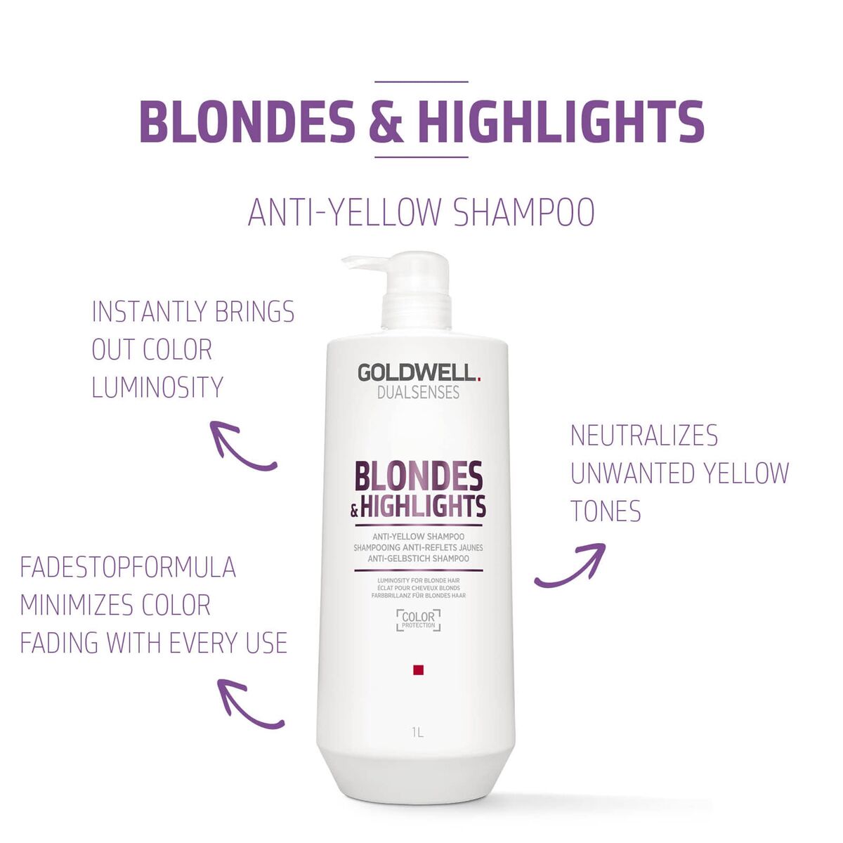 Șampon Goldwell Blondes Highlights