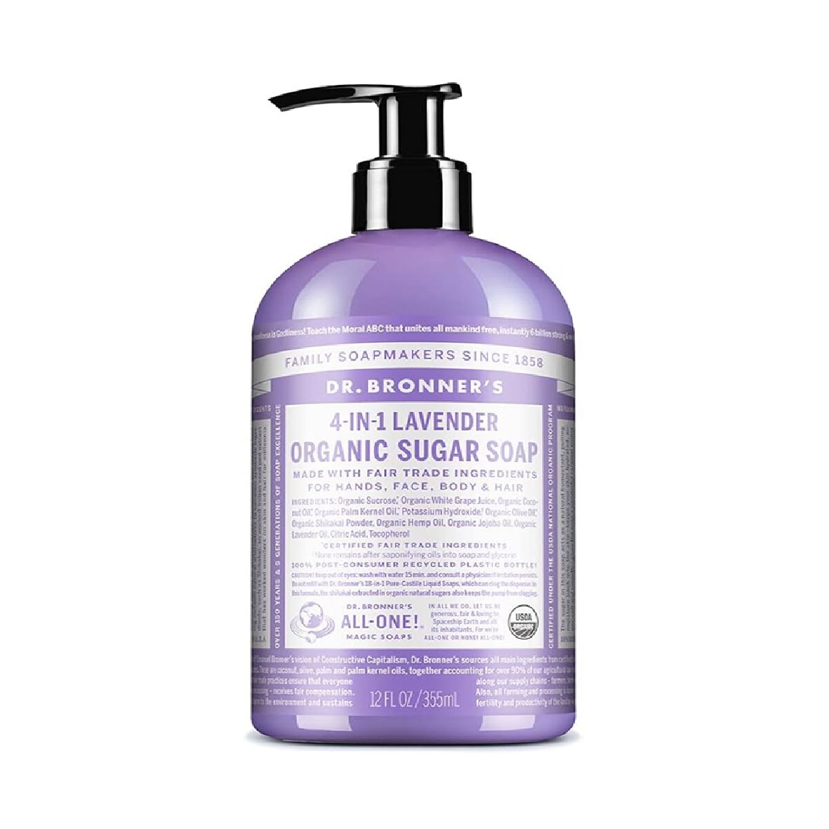 Săpun de Mâini Dr Bronner's 4 in 1 Lavender 355 ml