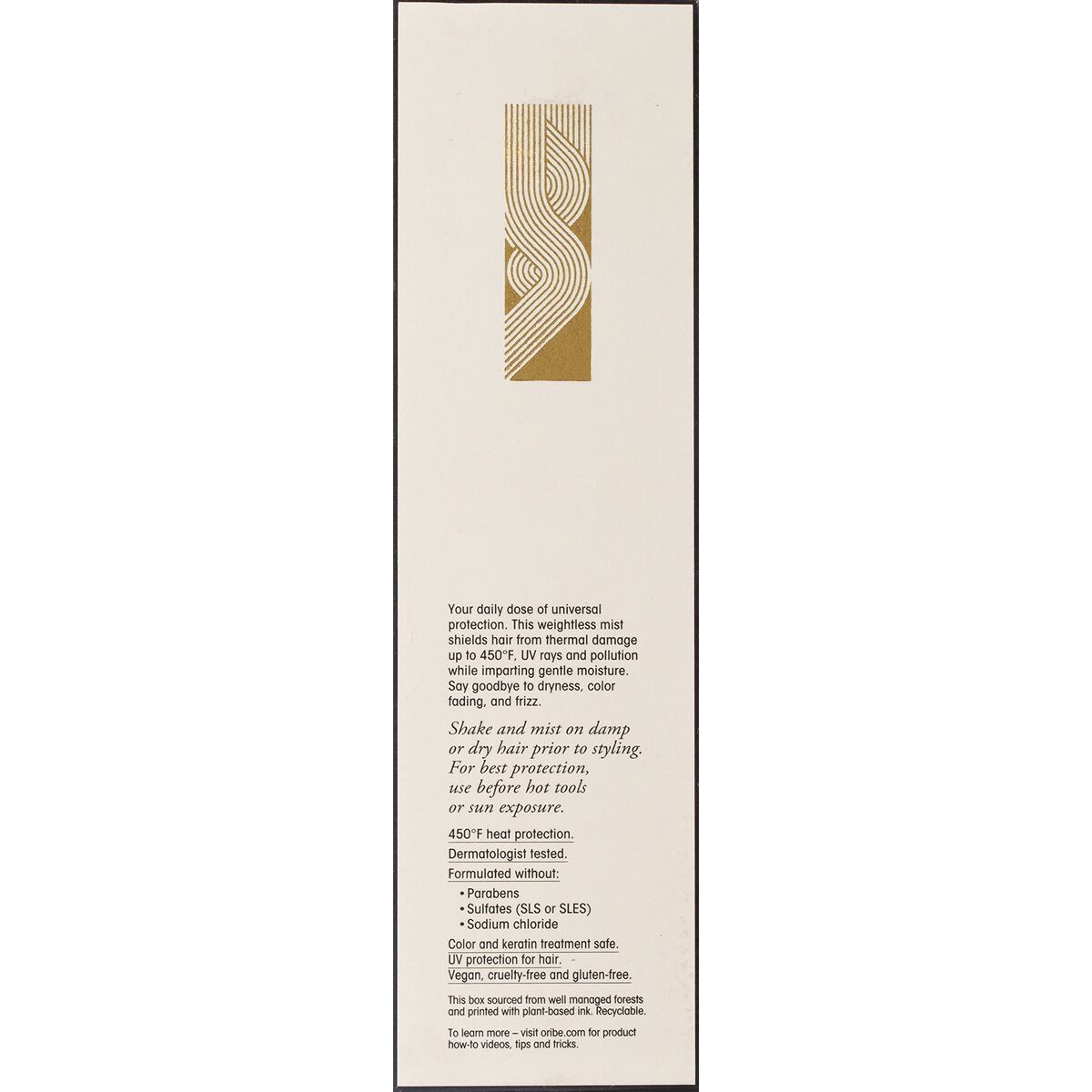Protector del Căldură Oribe Invisible Defence 175 ml