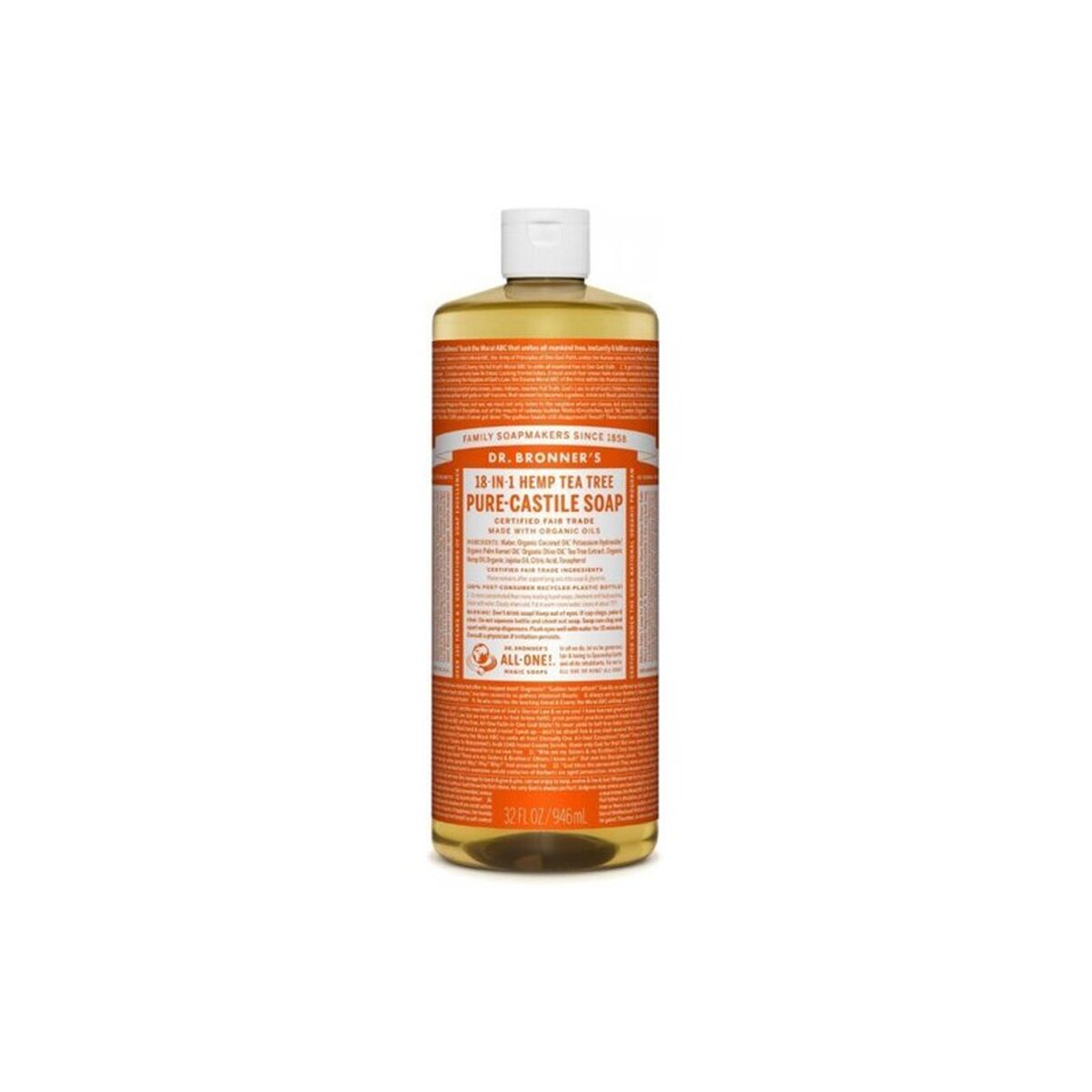 Săpun Lichid Dr Bronner's Hemp Tea Tree 945 ml