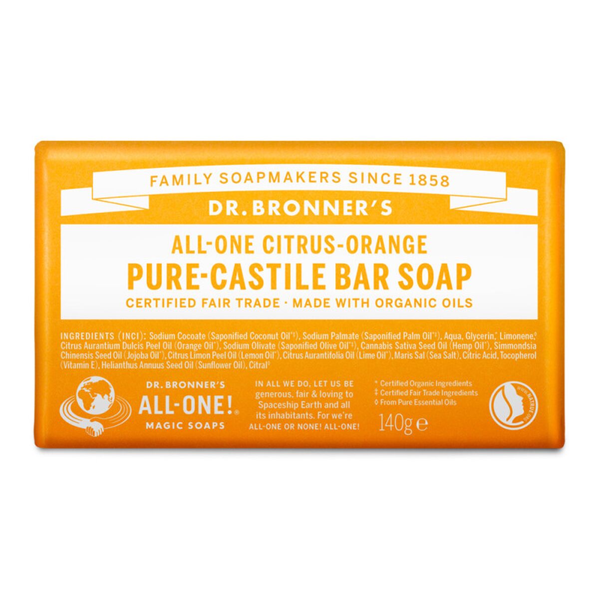 Gel de Baie Dr Bronner's 140 g Citric