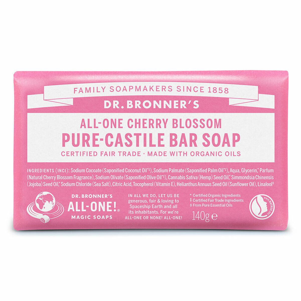 Gel de Baie Dr Bronner's All One Cherry Blossom 140 g