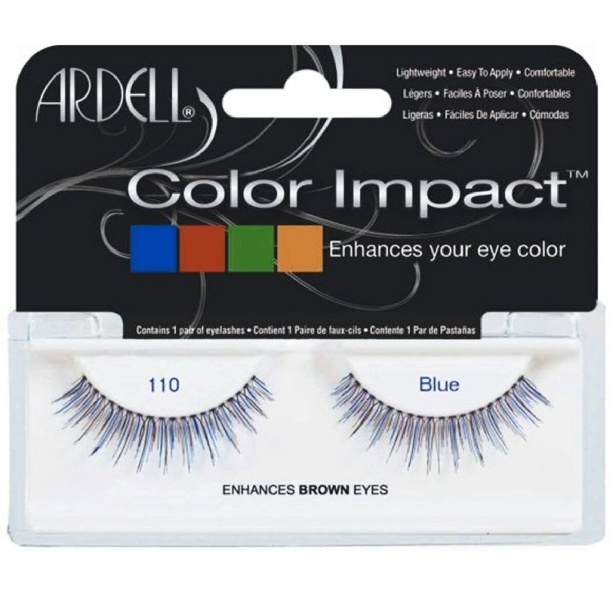 Set de gene false Ardell Color Impact Nº 110 Blue