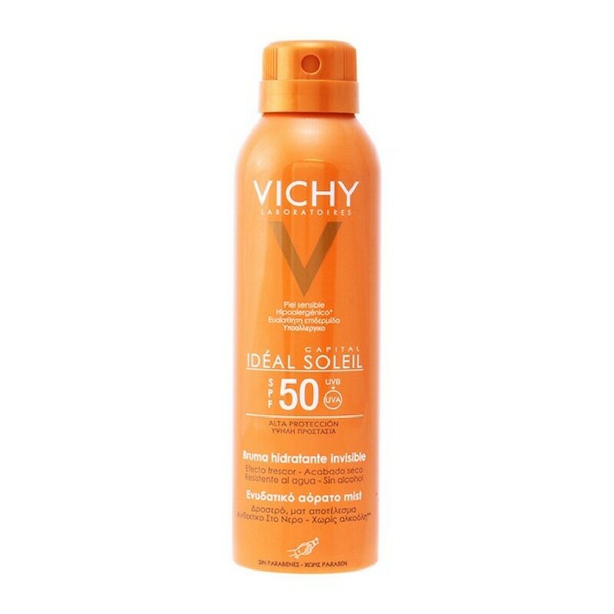 Spray cu protecție solară Vichy Transparent Spf 50 200 ml