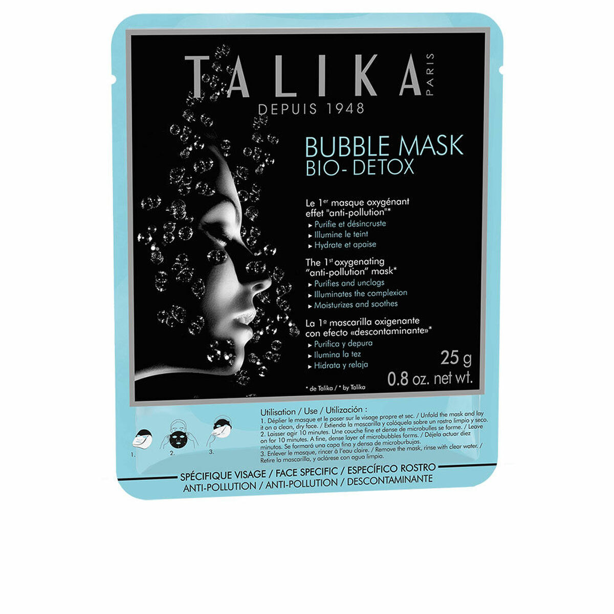 Mască Detoxifiantă Talika Bubble Mask Bio Detox