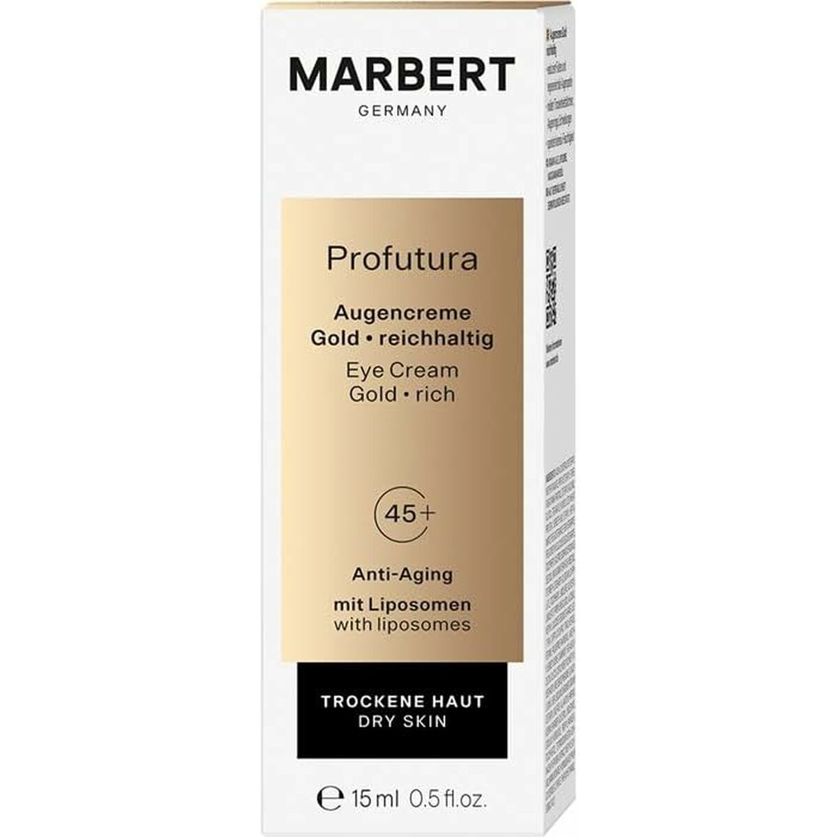 Cremă pentru Conturul Ochilor Marbert Gold Eye Cream Rich 15 ml