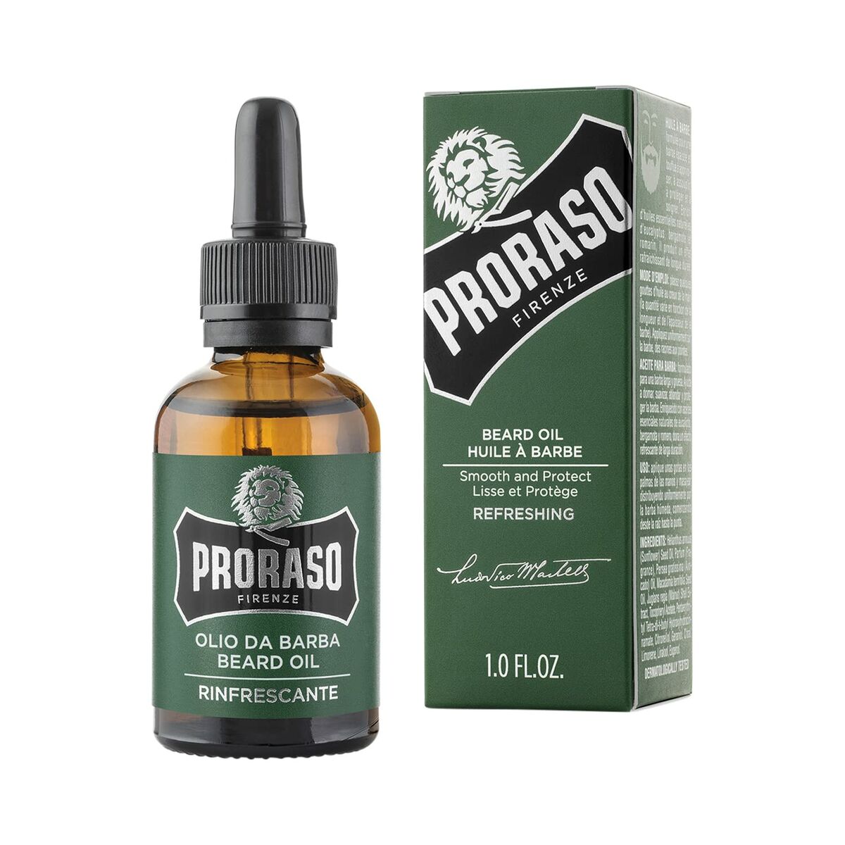 Ulei pentru Barbă Proraso Beard Oil Refresh 30 ml Răcoritor
