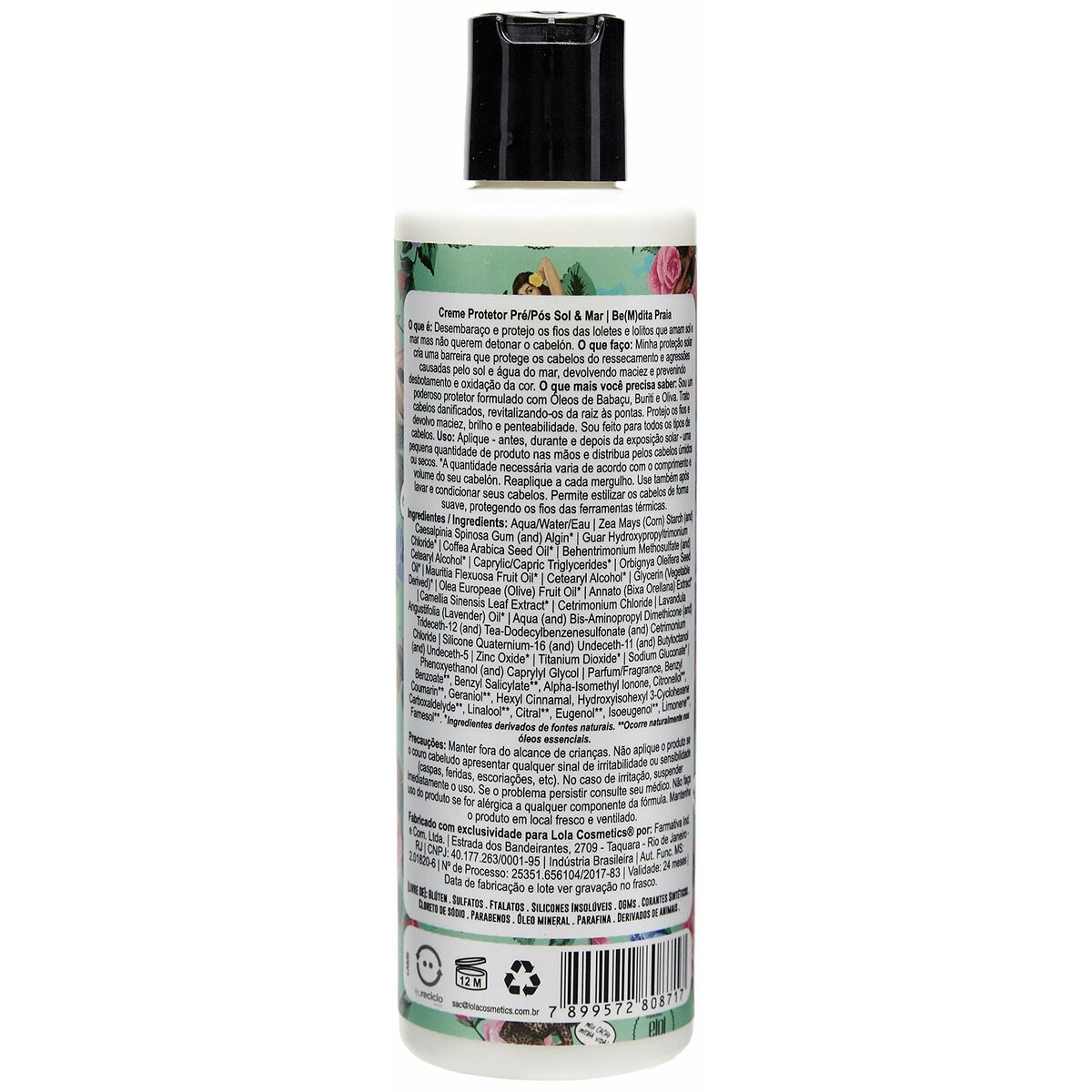 Protecție solară pentru păr Lola Cosmetics Be(M)Dita Praia 230 g