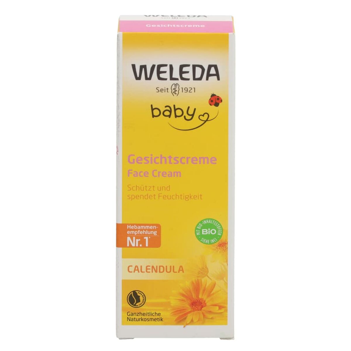 Cremă de Față Hidratantă pentru Bebeluși Weleda Baby Calendula 50 ml