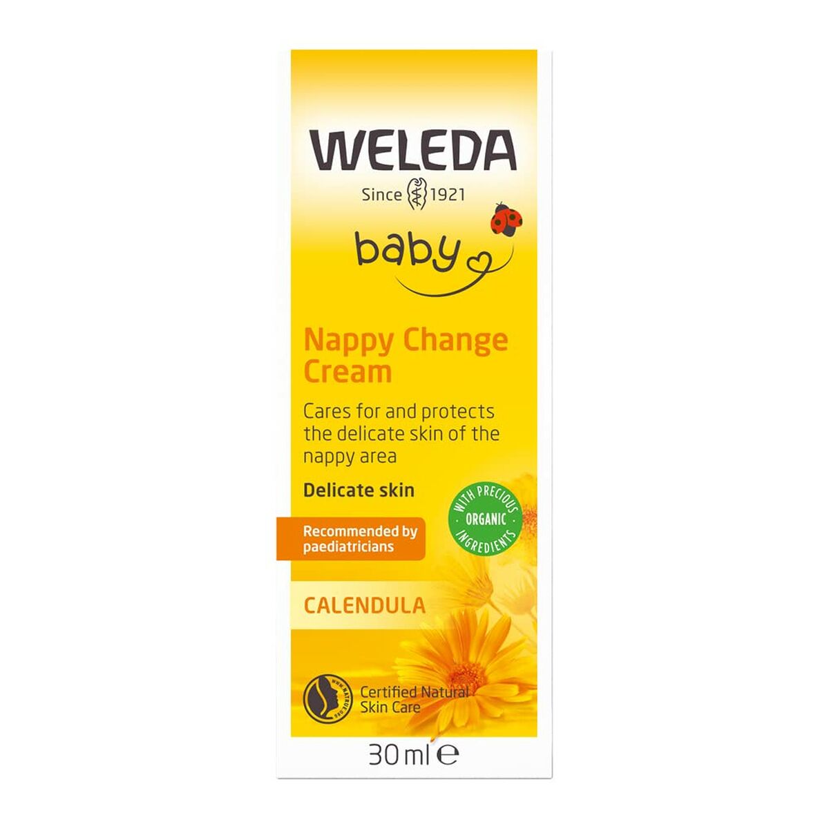Cremă Protecție Scutec Weleda Baby Calendula 30 ml