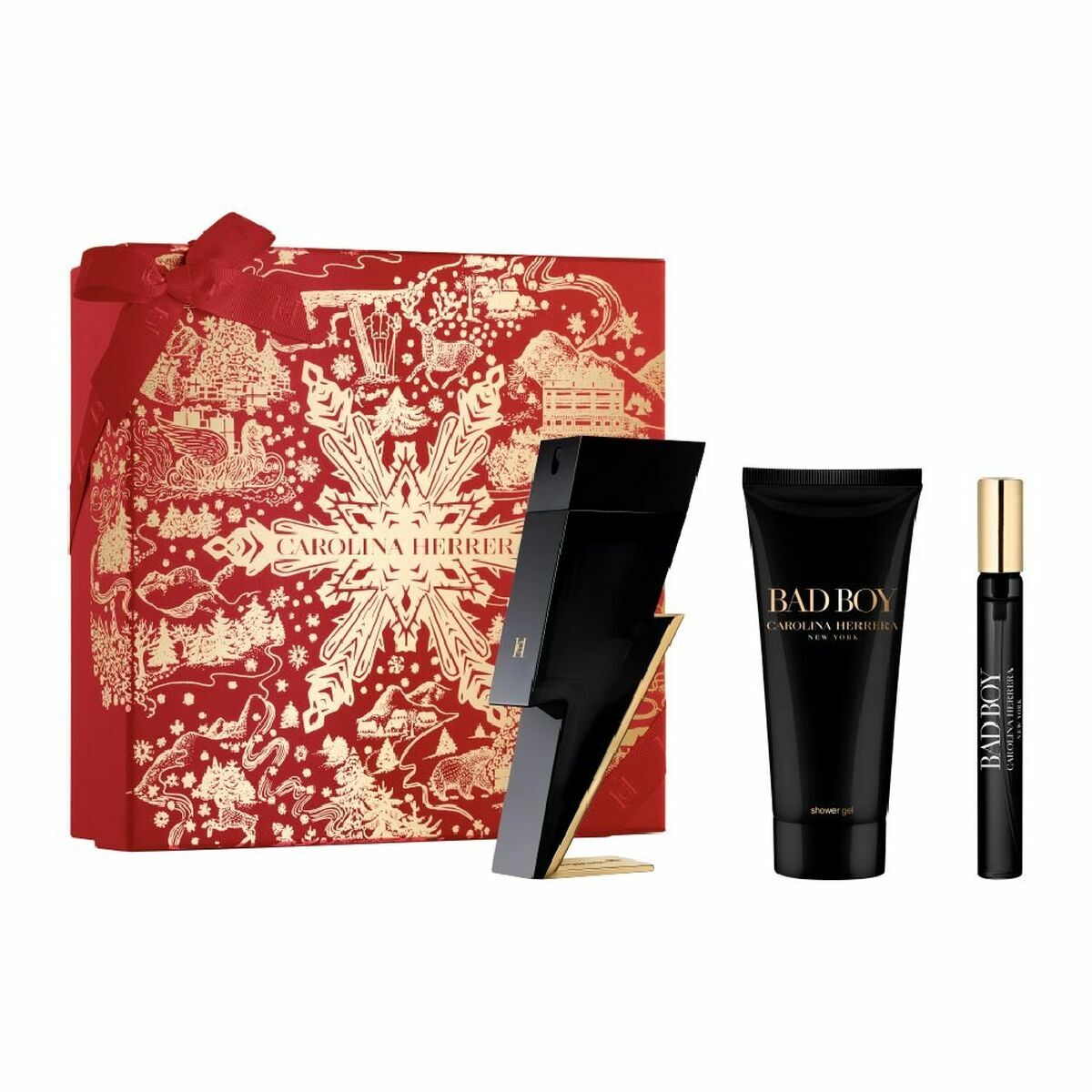 Set de Parfum Bărbați Carolina Herrera BAD BOY EDT