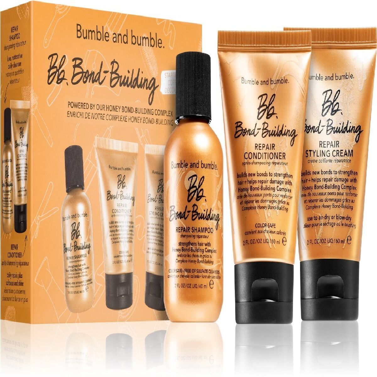 Tratament Intensiv Reparator Bumble & Bumble Bond-Building Starter Kit