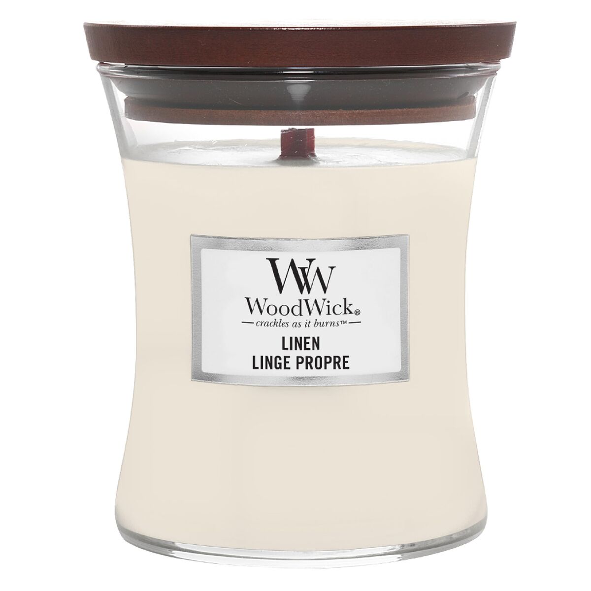 Lumânare Parfumată Woodwick Core Medium Linen