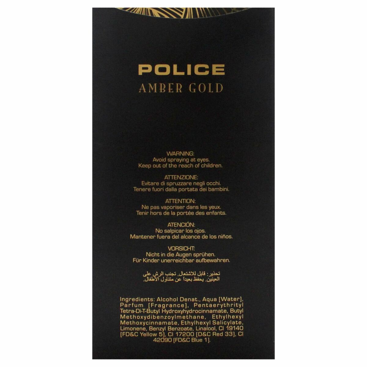 Parfum Femei Police Amber Gold EDT 100 ml