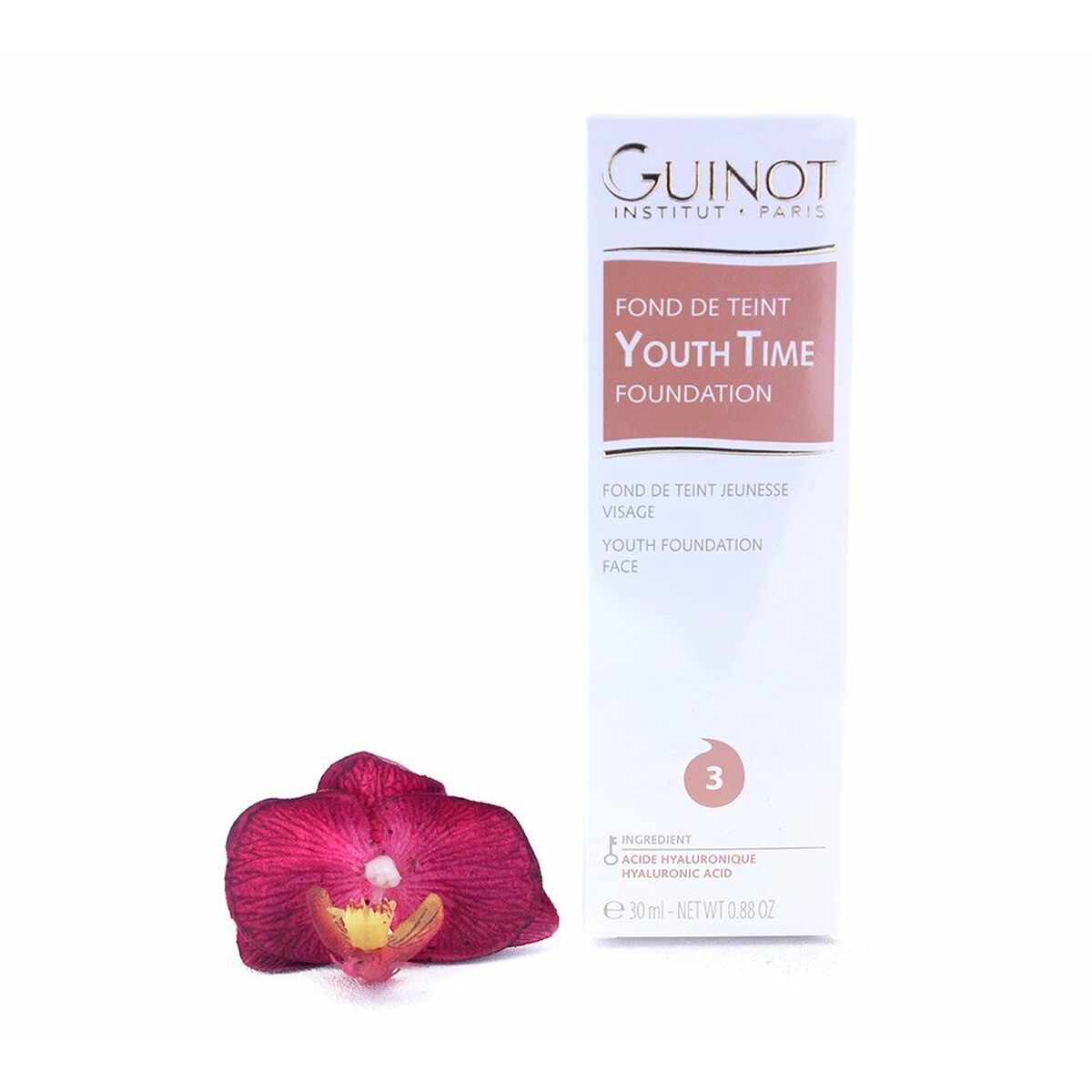 Bază de machiaj pre-make-up Guinot Fond De Teint Youth Time N°3 Nº 3 30 ml