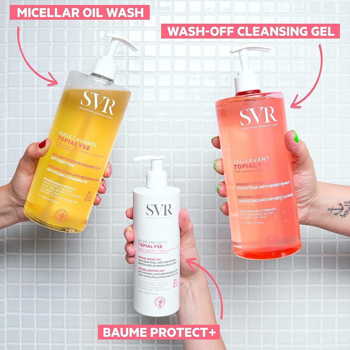 Gel de duș SVR Topialyse 1 L