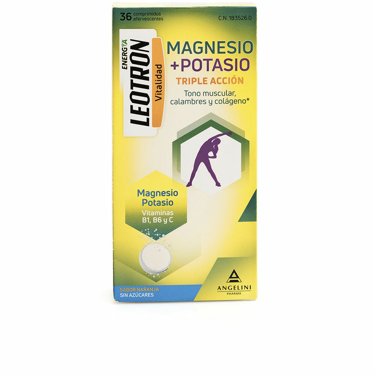 Supliment Alimentar Leotron Magneziu Potasiu 30 Unități