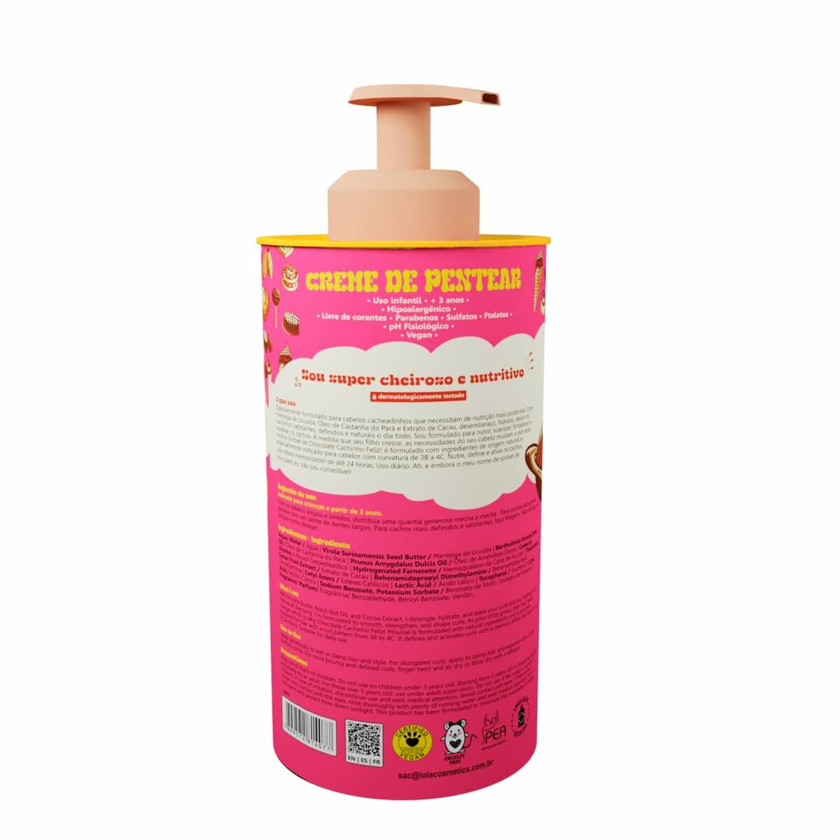 Cremă pentru Modelarea Părului Lola Cosmetics 450 g