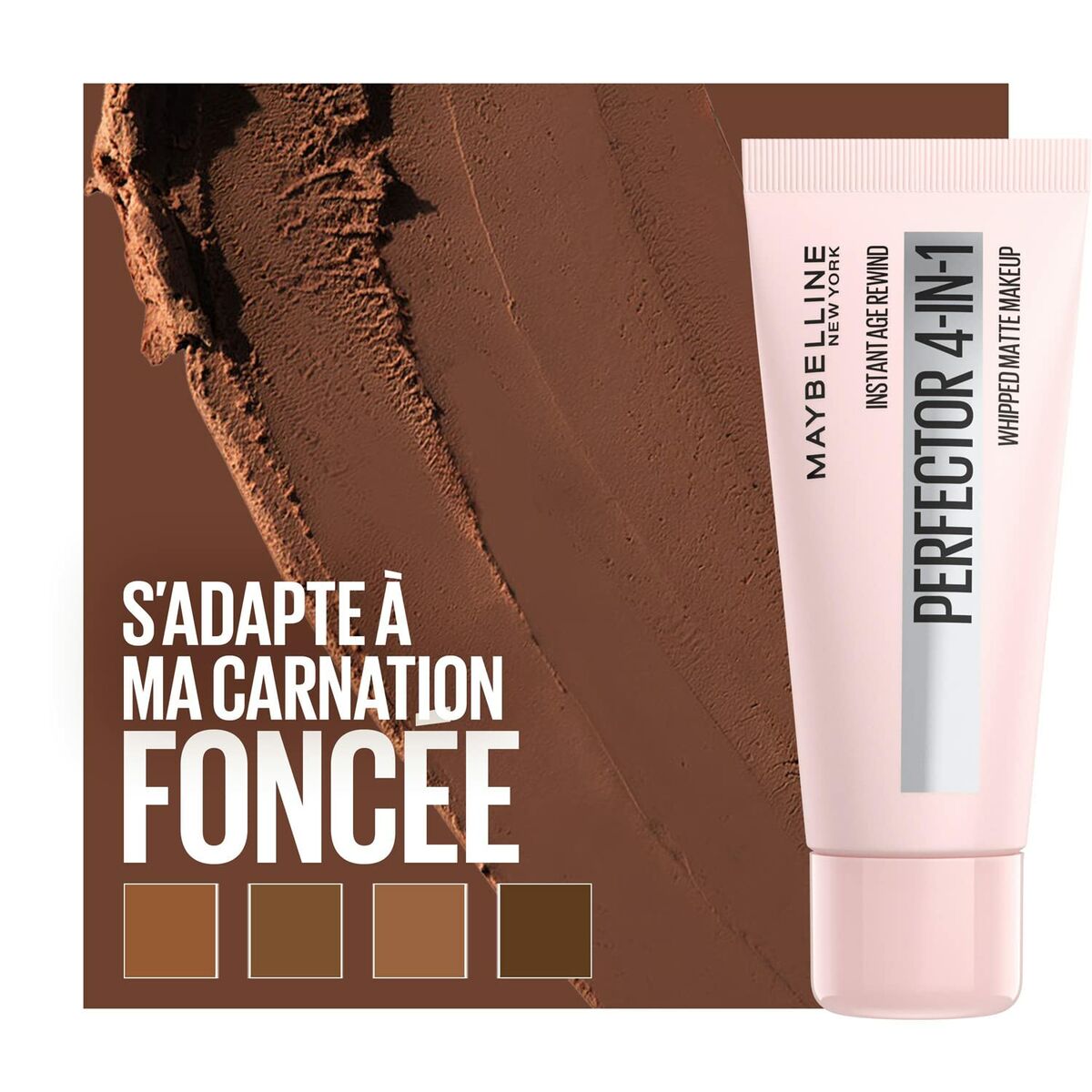 Fond de Ten Fluid Maybelline Deep 4-ia-1