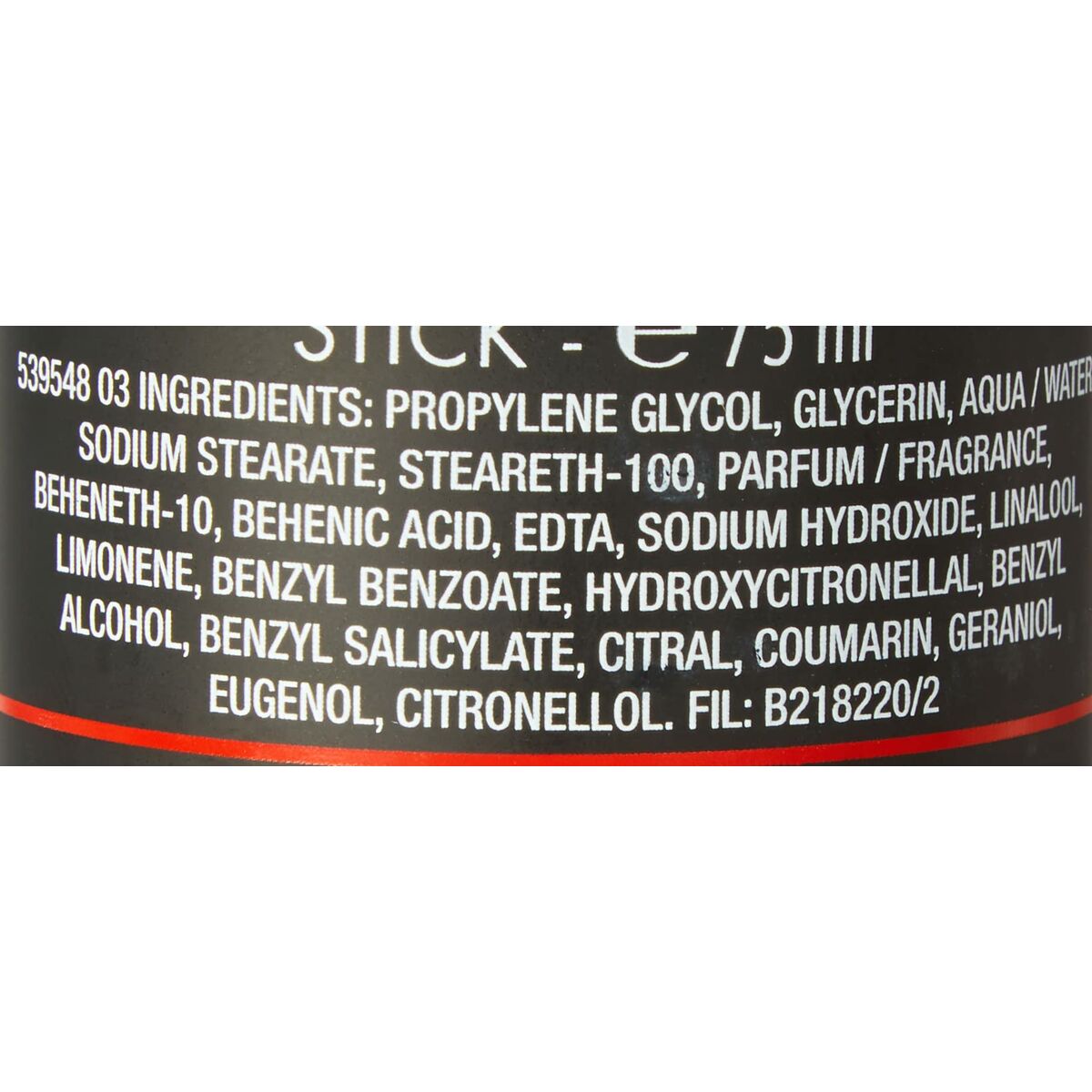 Deodorant Stick Guy Laroche Drakkar Noir 75 ml