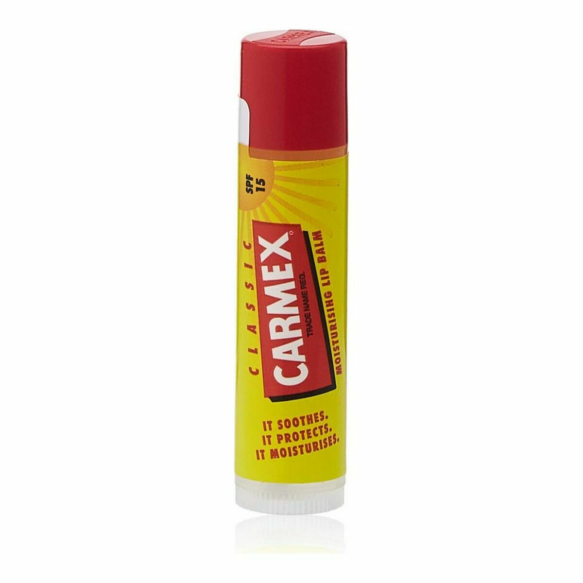 Balsam de buze hidratant Carmex Classic Galben Negru Spf 15 Stick