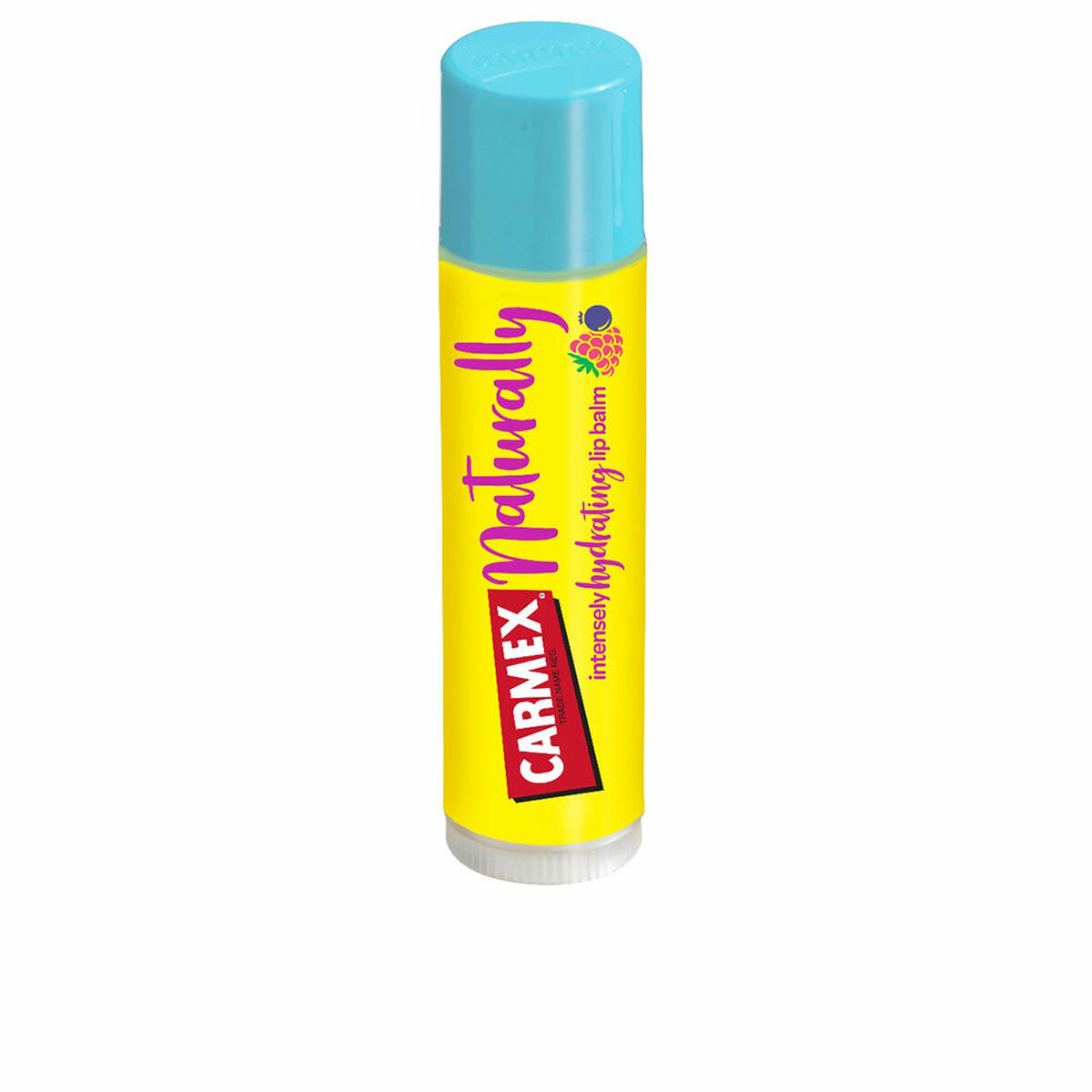 Balsam Hidratant Carmex Hi Anti-Age Transparent Fructe Roșii Stick Voluminozitate labială