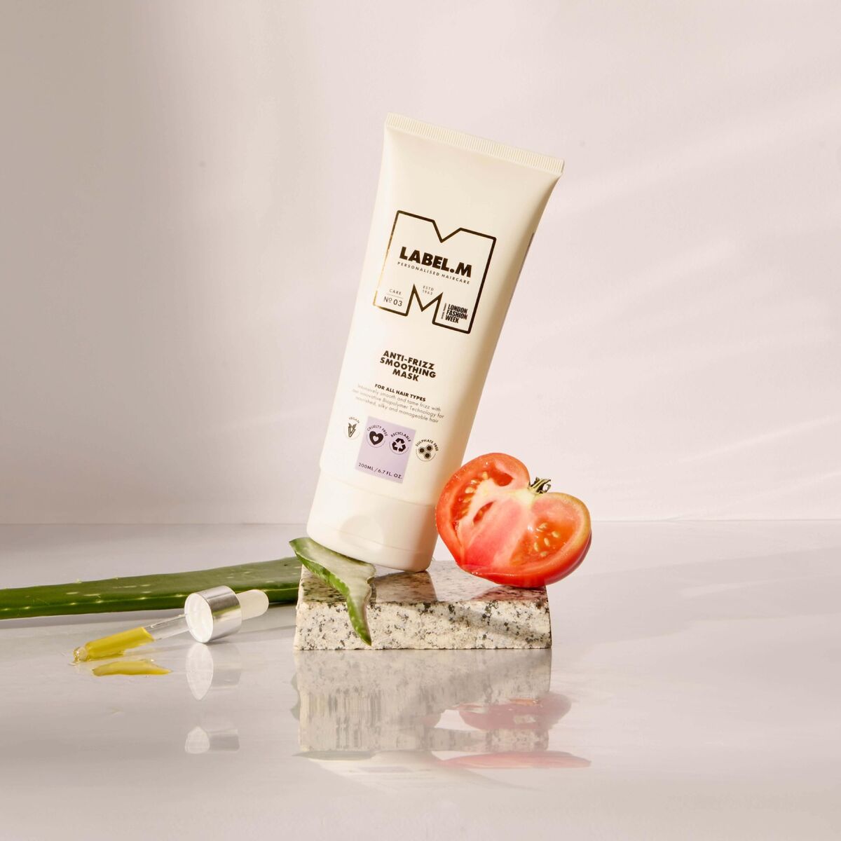 Mască Capilară Label.M Anti-Frizz Smoothing Mask 200 ml