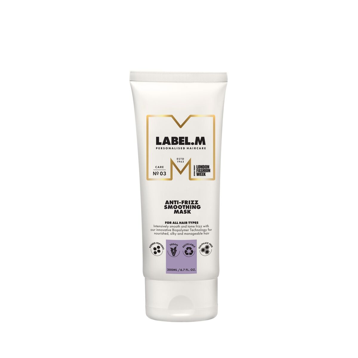 Mască Capilară Label.M Anti-Frizz Smoothing Mask 200 ml