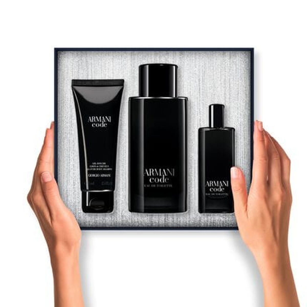 Set de Parfum Bărbați Armani Code Men 3 Piese