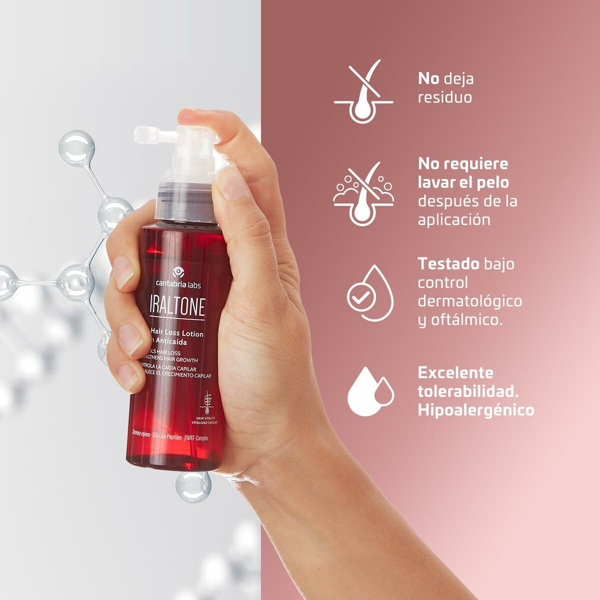Loțiune Capilară Anti-cădere Iraltone IRALTONE CHAMPÚS Y LOCIONES