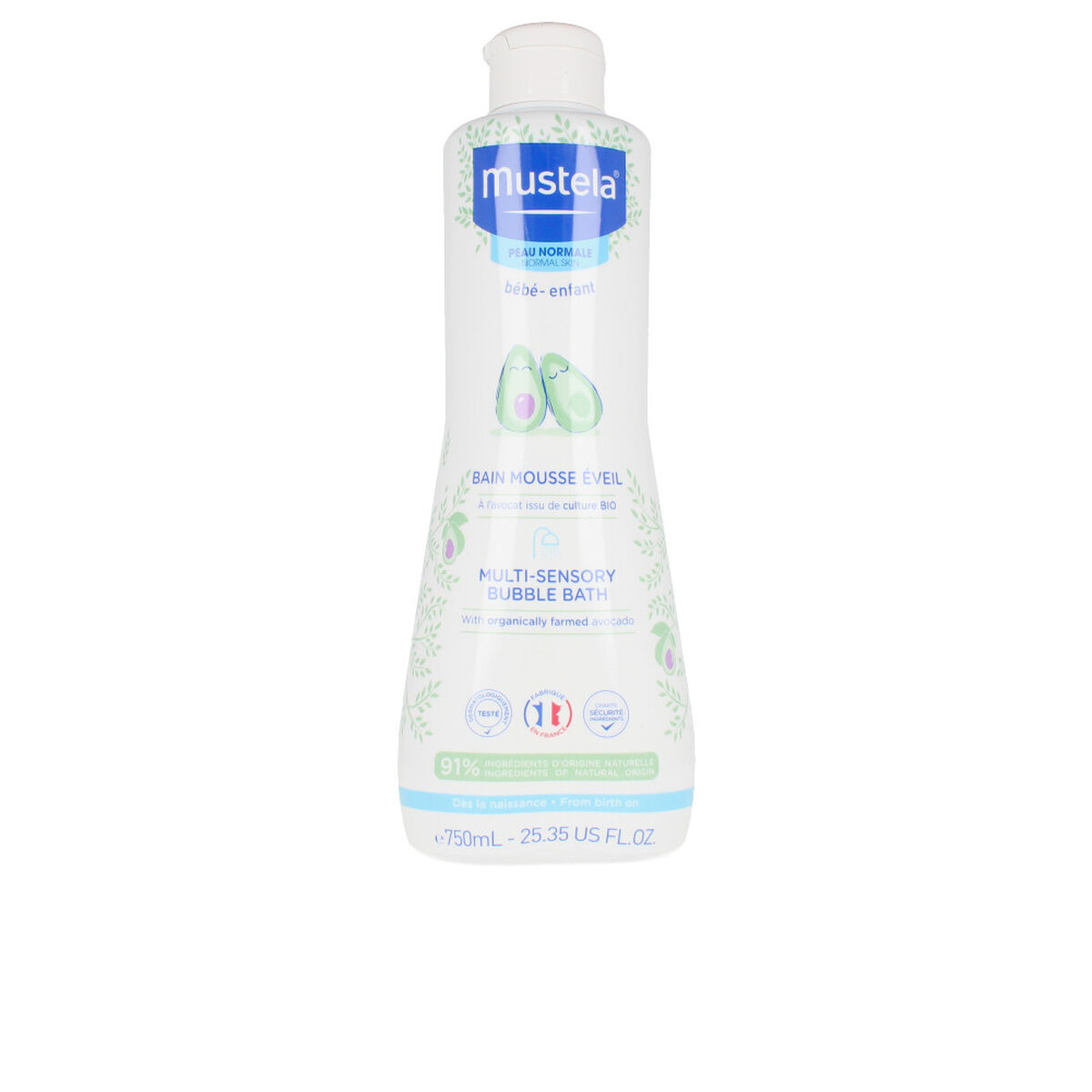 Spumă de Baie Mustela Baby