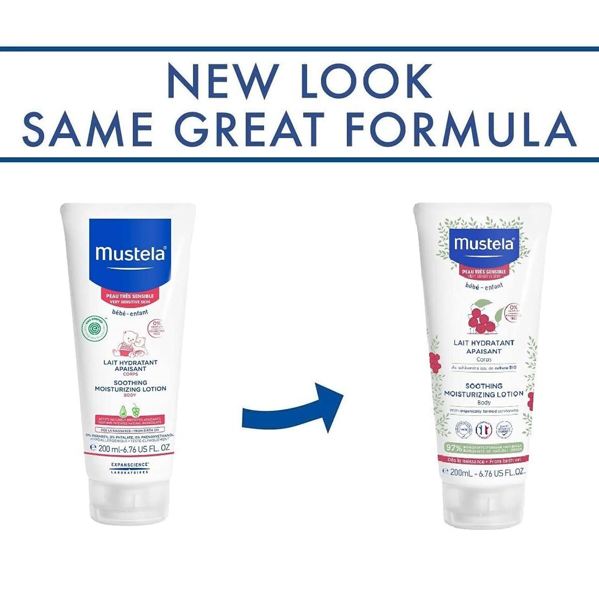 Loțiune calmantă Mustela 8703645 200 ml Bebeluș Hidratant