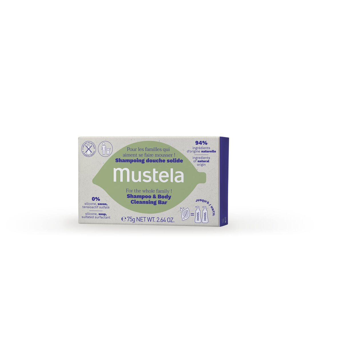 Șampon solid Mustela Bio