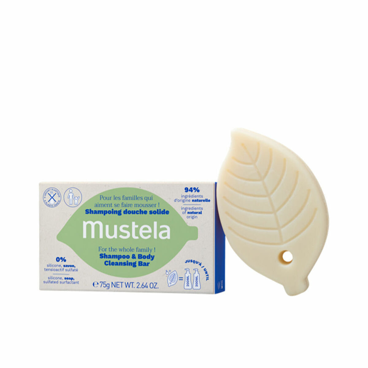 Șampon solid Mustela Bio