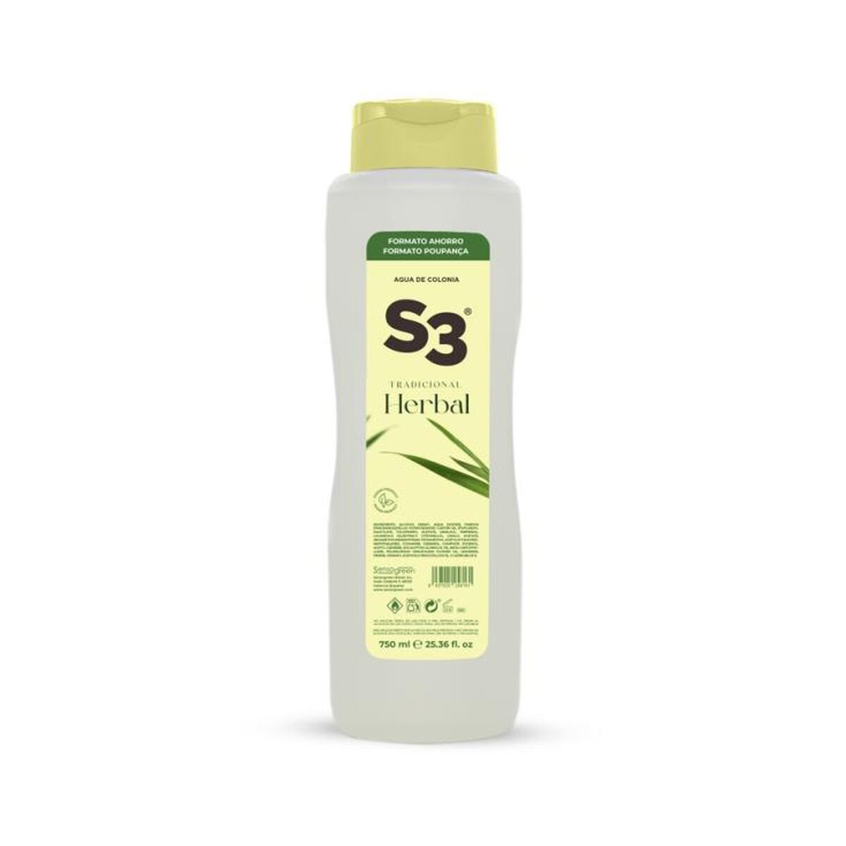 Parfum Unisex S3 Herbal EDC 750 ml
