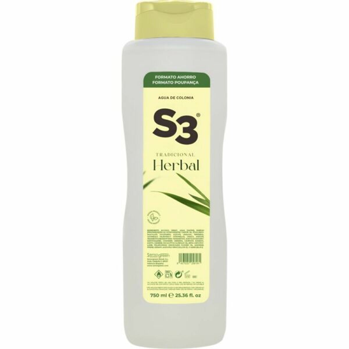 Parfum Unisex S3 Herbal EDC 750 ml