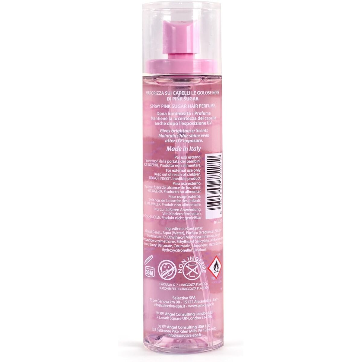Parfum pentru Păr Aquolina Pink Sugar 100 ml