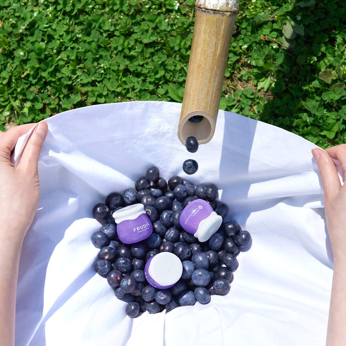 Cremă Hidratantă Intensivă Frudia Blueberry 10 ml 10 L