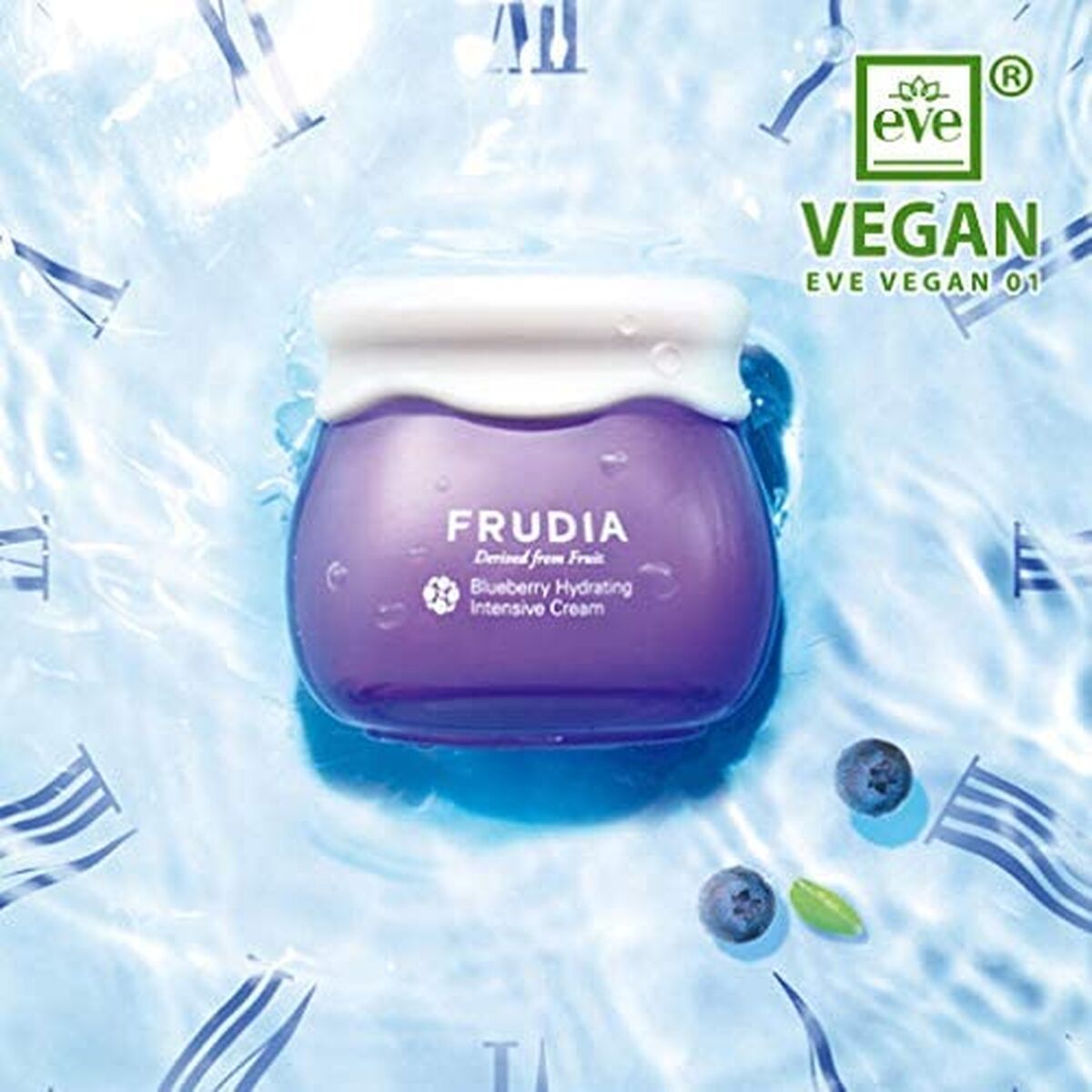 Cremă Hidratantă Intensivă Frudia Blueberry 10 ml 10 L