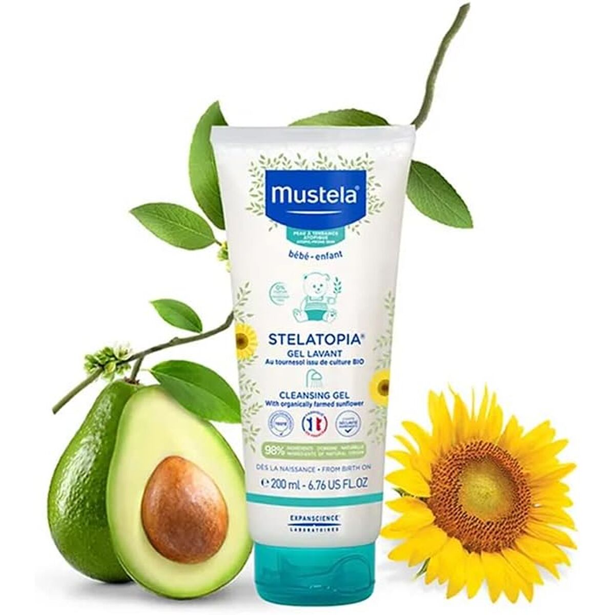 Gel de Baie Mustela LE3637 200 ml