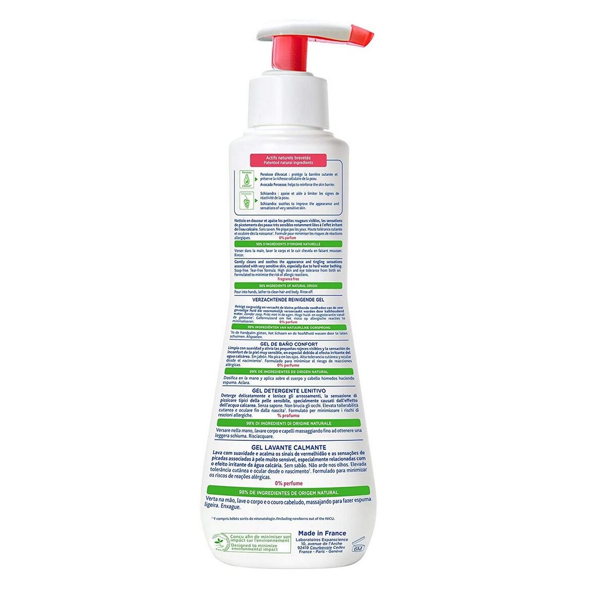 Gel de Baie Mustela Niño Calmant