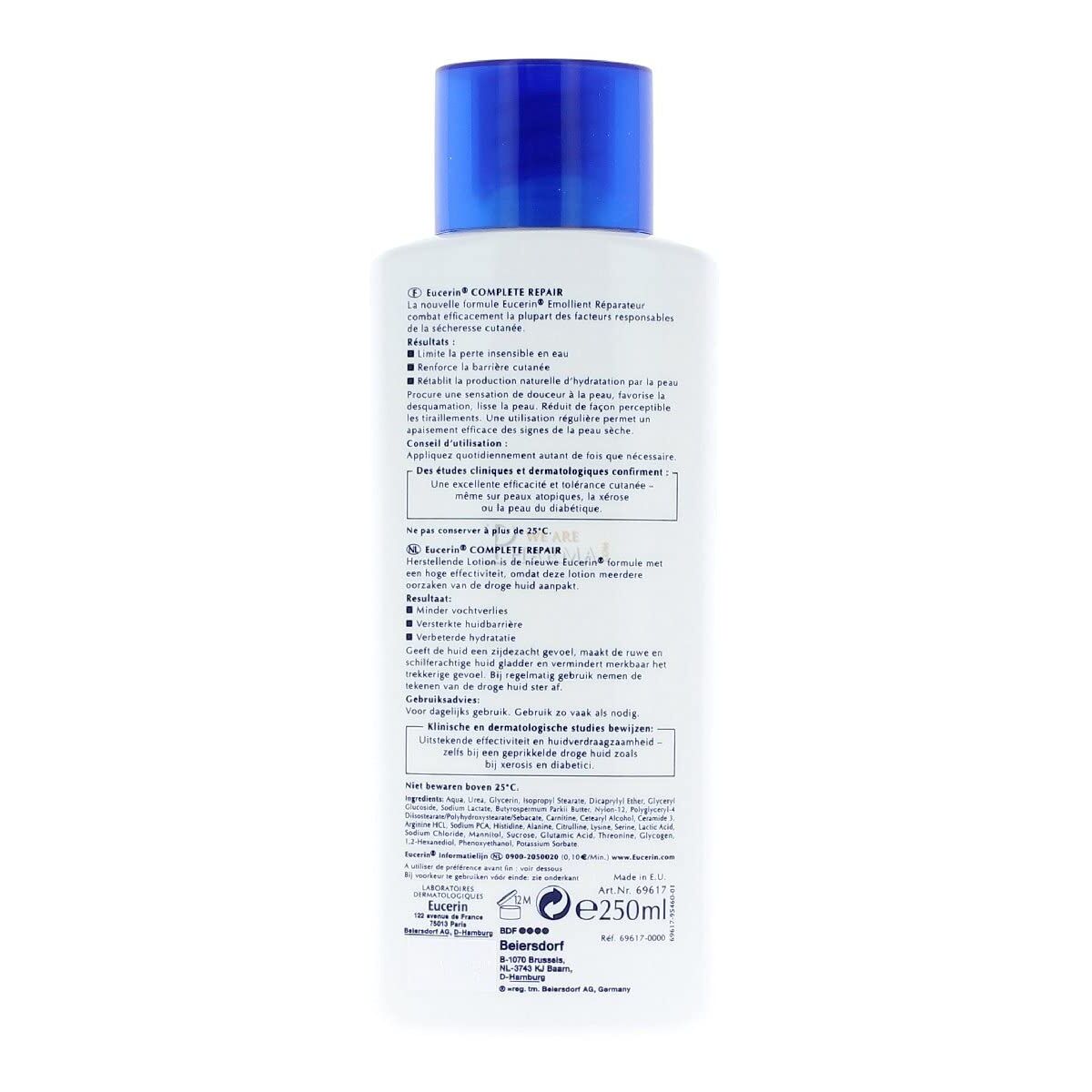 Soluție pentru Întărirea Unghiilor Eucerin Urearepair Plus 250 ml