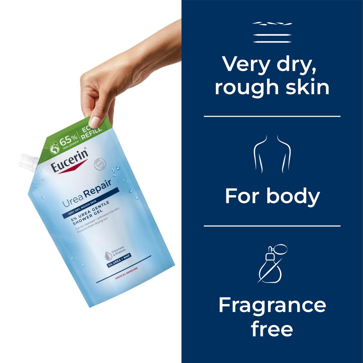 Gel de duș Eucerin UREAREPAIR