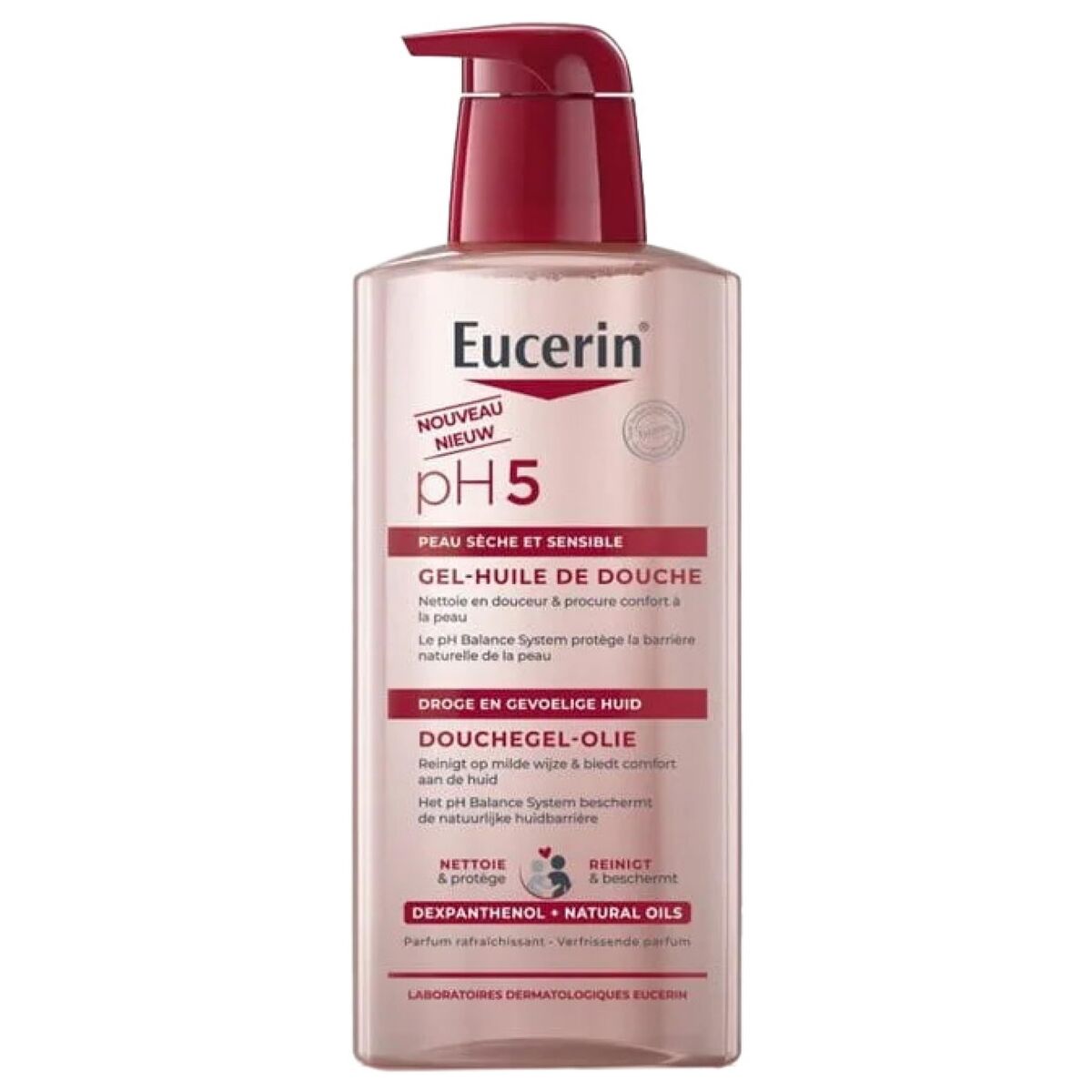 Gel de duș Eucerin Ph5 Gel-Huile 400 ml
