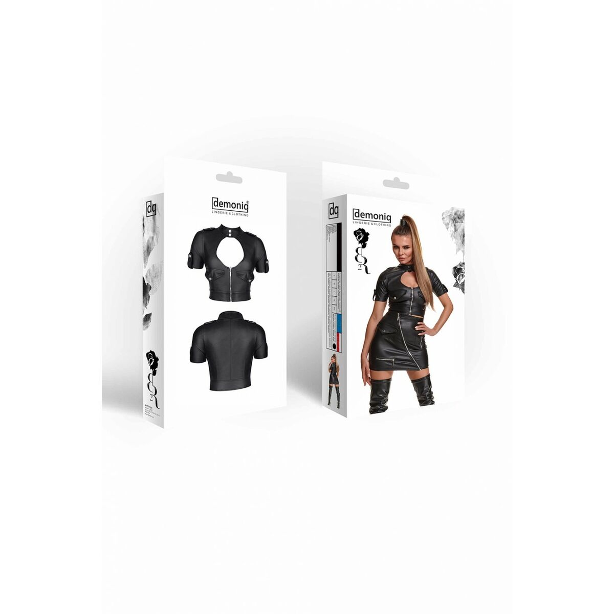 Corset Demoniq Negru L