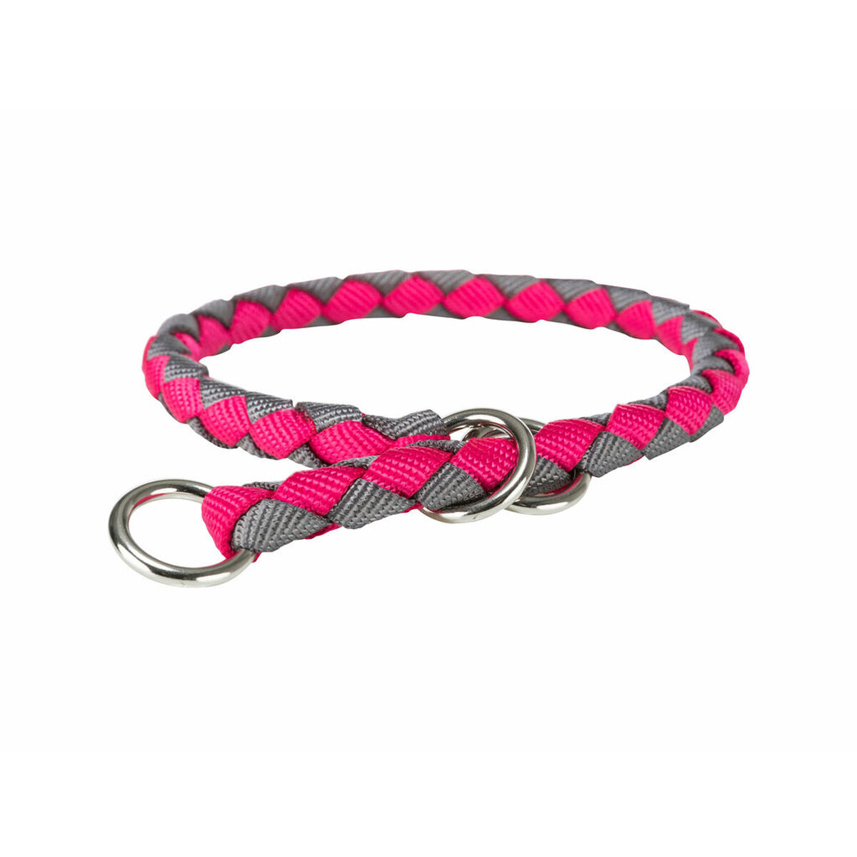 Zgarda de antrenament Trixie Cavo Grafit Fucsia 25-31 cm