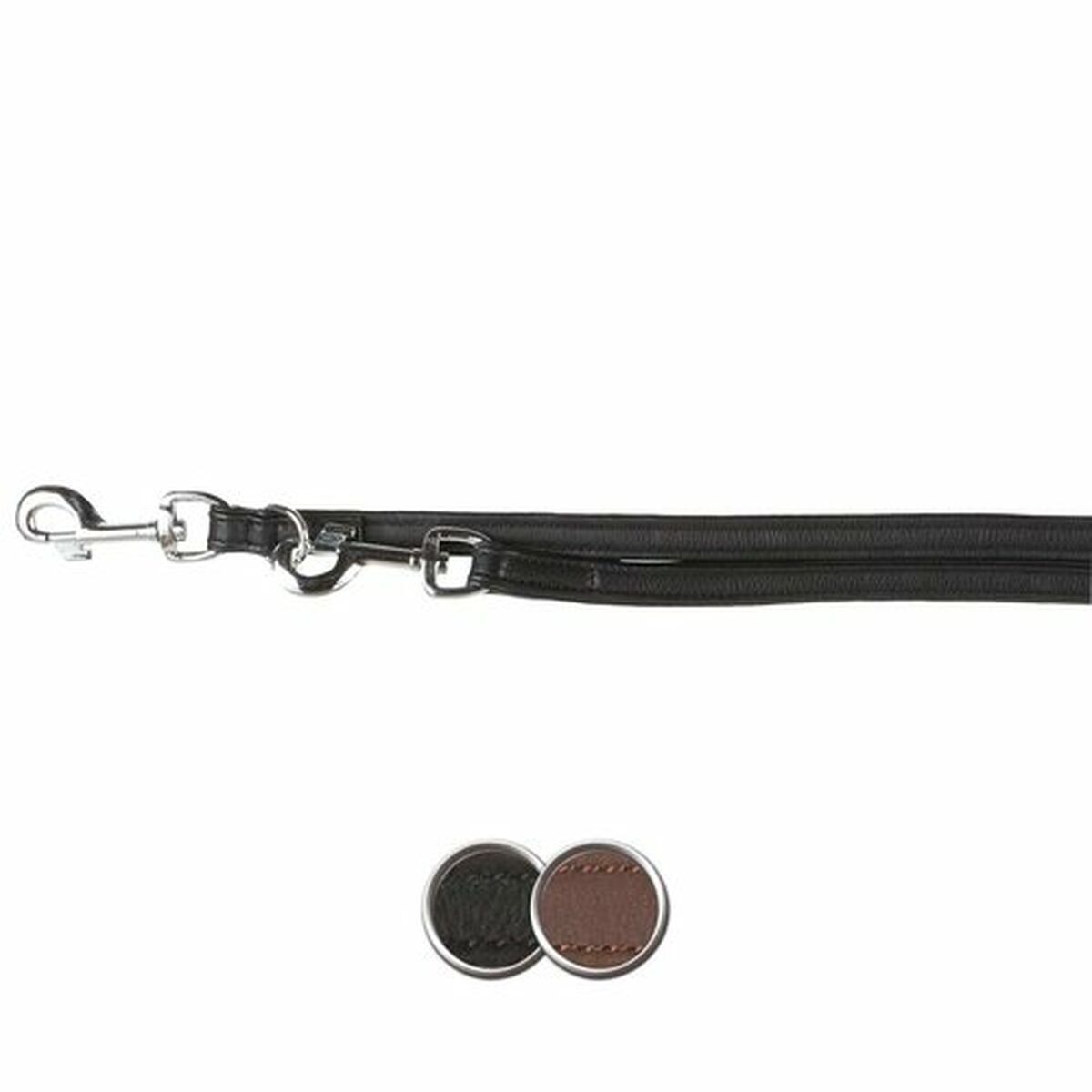 Lesă reglabilă pentru câine Trixie Cavo Negru 2 m S/M