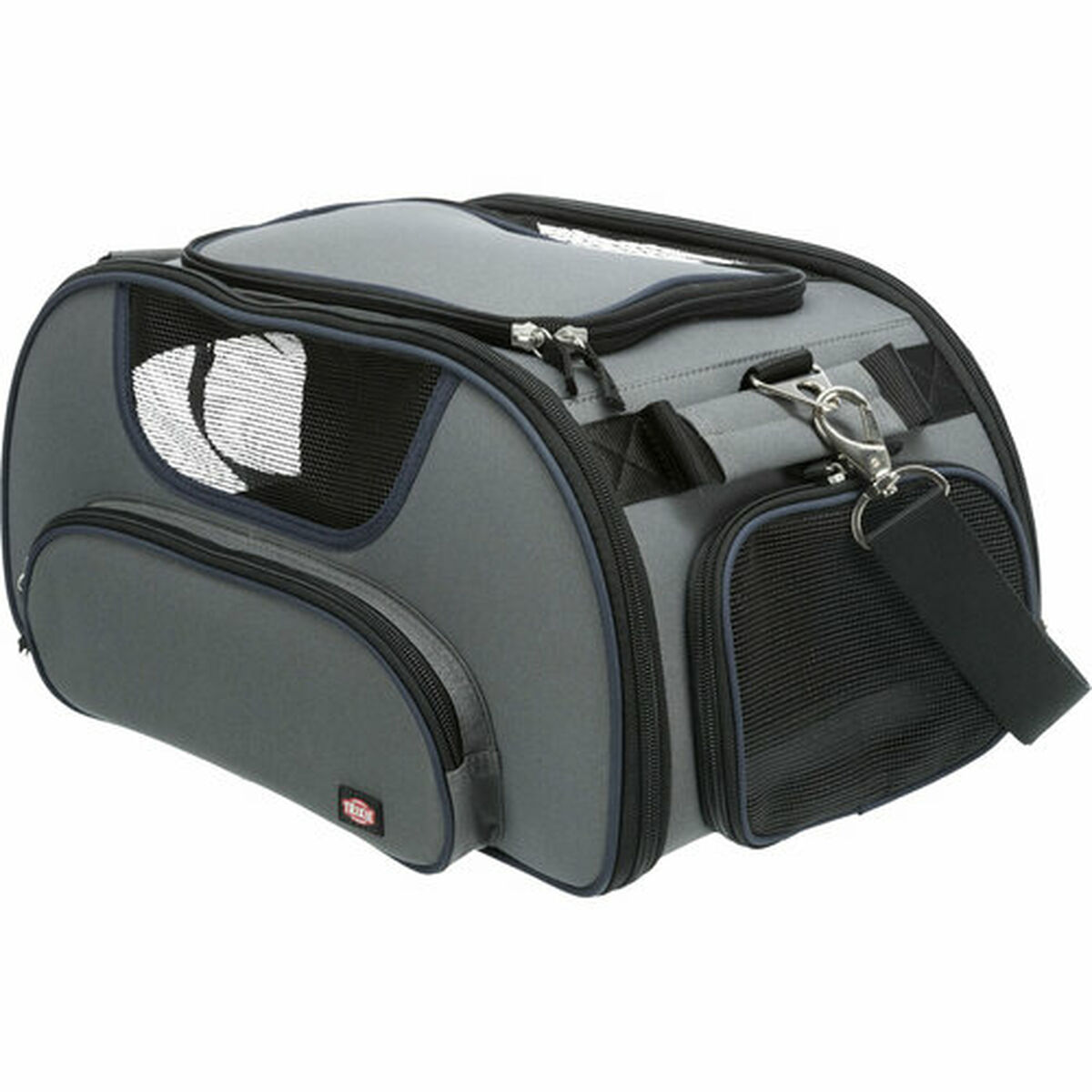 Geantă pentru animale de companie Trixie Airline Wings Albastru Gri 28 × 23 × 46 CM